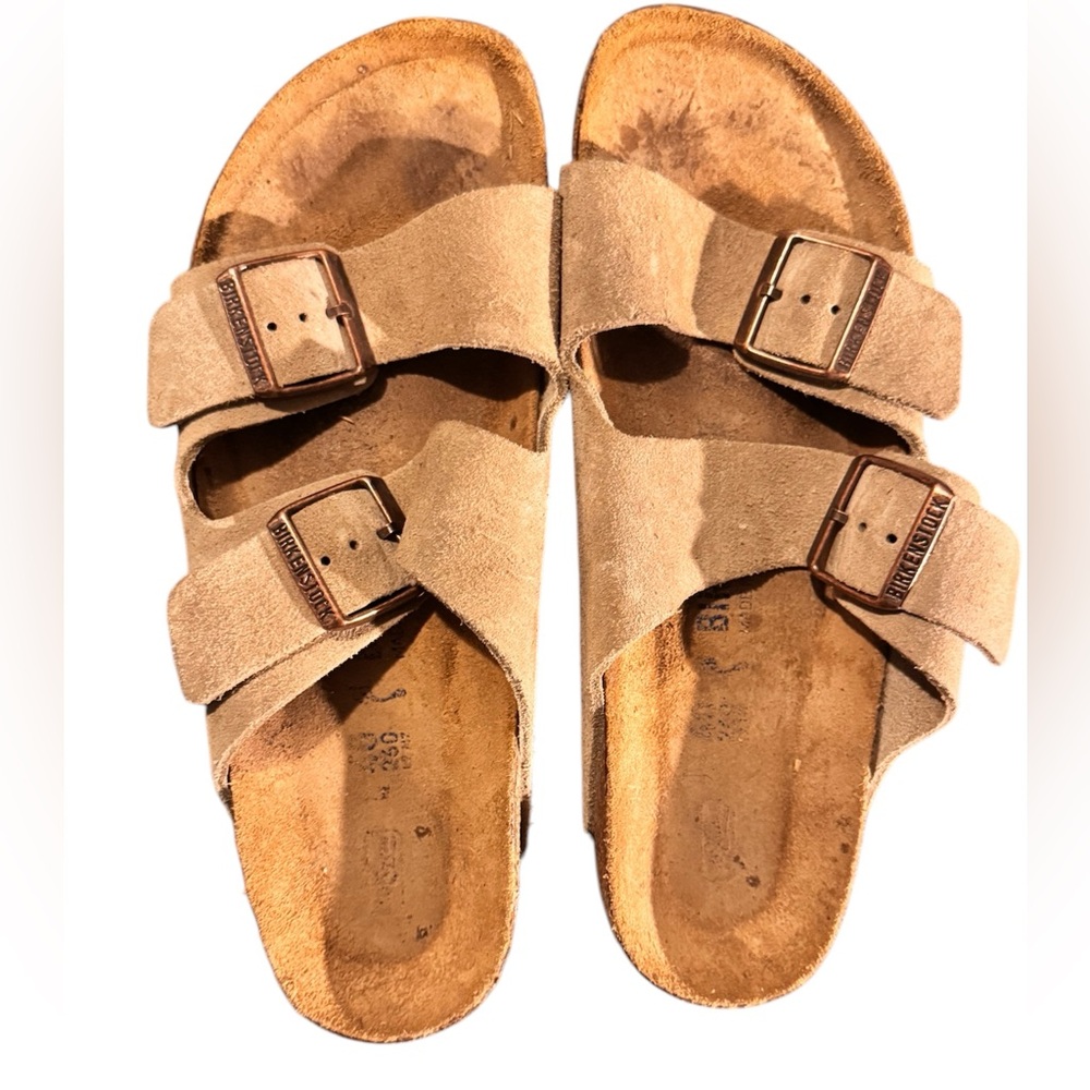 Birkenstock Women's Arizona Suede Sandals Size 40 (9)
